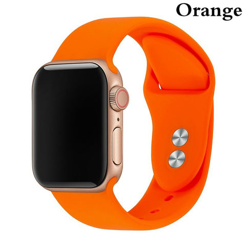 Silicone Strap For Apple Watch