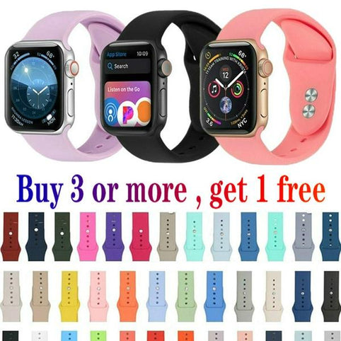 Silicone Strap For Apple Watch