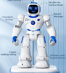 Gesture-Sensing Programmable Remote Control Smart Robot