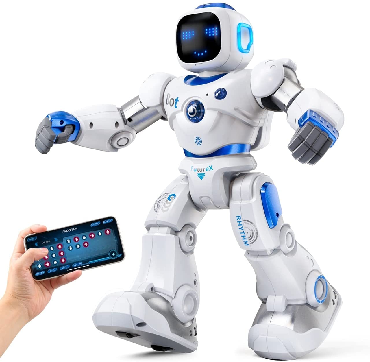 Gesture-Sensing Programmable Remote Control Smart Robot