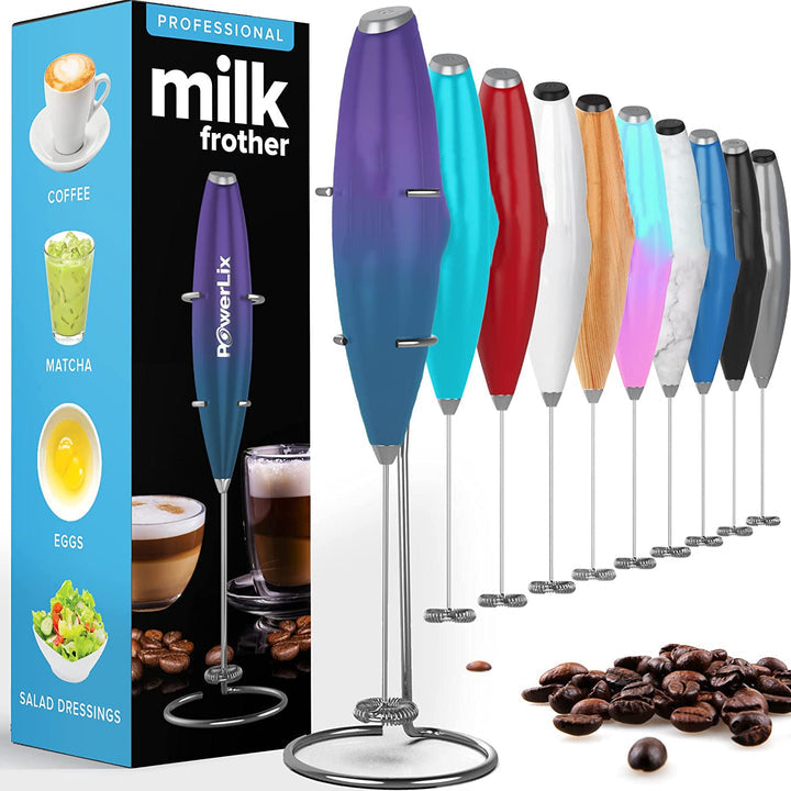 Milk Frother Handheld Maker For Coffee, Latte, Cappuccino, Hot Chocolate etc.