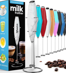 Milk Frother Handheld Maker For Coffee, Latte, Cappuccino, Hot Chocolate etc.