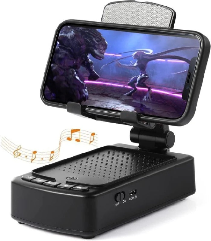 Gifts for Him Dad Women Who Want Nothing, Adjustable Tablet Holder with Wireless Speaker