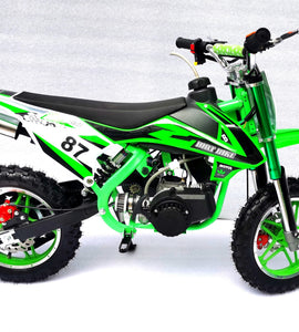 Electric start one-button 49cc dirt bike