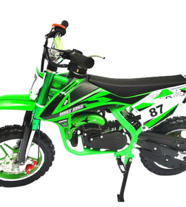 Electric start one-button 49cc dirt bike