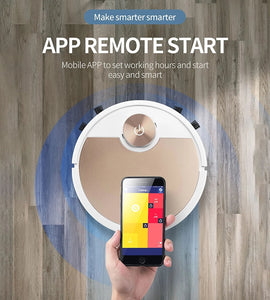 Robot Multiple Cleaning Modes & Automatic Sweep Dust Smart Touch & Apps Control