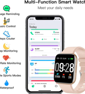 IP68 Waterproof Smart Watch with 1.69