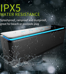 Wireless Bluetooth Speaker with 3D Stereo Sound