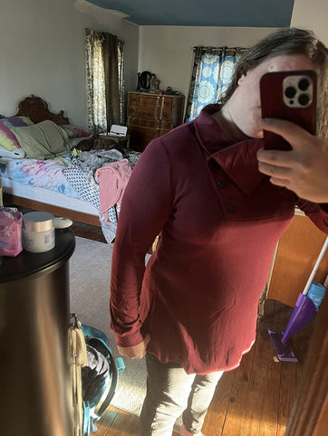Women's Long Sleeve Cowl Neck Sweater