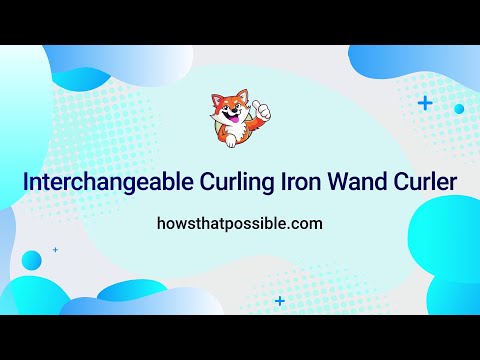 Interchangeable Curling Iron Wand Curler