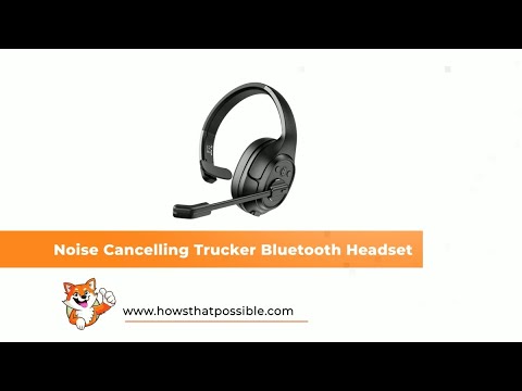 Bluetooth Headset with Microphone Wireless AI-Powered ENC Headphones