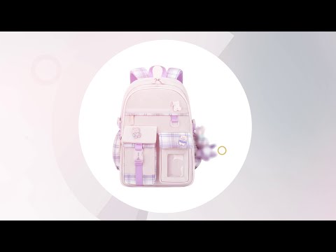 Cartoon Cute Backpack Elementary School Bookbag Portable