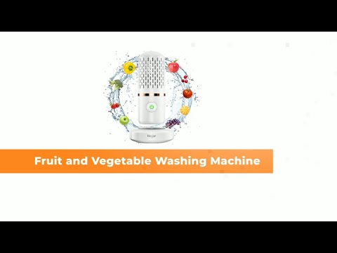 Washing Machine, Fruit Cleaner Device,Fruit Purifier for with OH-ion Purification