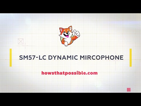 Instrument Dynamic Mircophone, SM57-LC (SM57-LCE)
