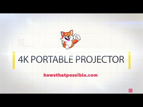 4K Portable Projector