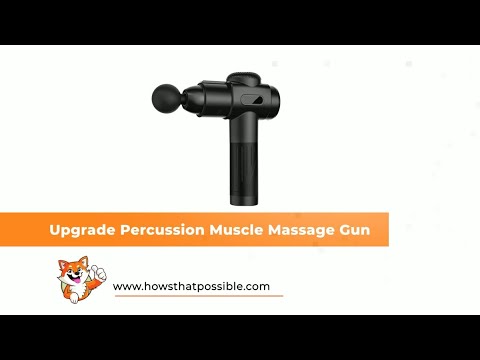 Massage Gun, Upgrade Percussion Muscle Massage Gun for Athletes