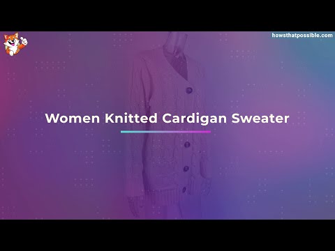 Women's Long Sleeve Cable Knit Sweater