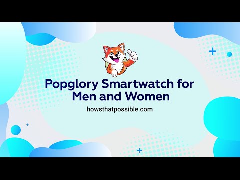 Smart Watch, Popglory Smartwatch with Blood Pressure, Blood Oxygen Mon –  howsthatpossible