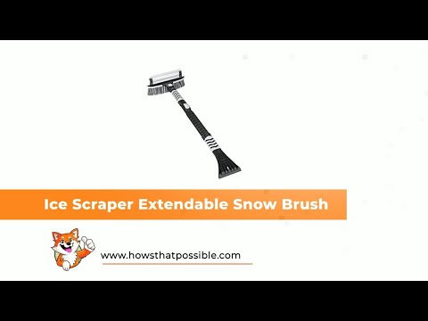 Long Windshield Snow Removal Broom Tool for Car SUV Truck